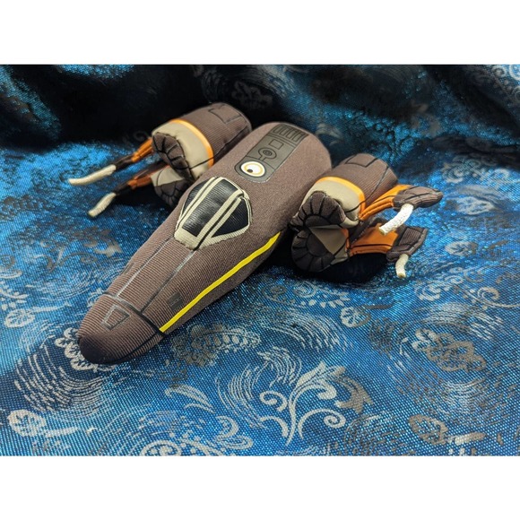 Disney Star Wars The Force Awakens Resistance X-Wing Fighter Plush - Picture 1 of 10